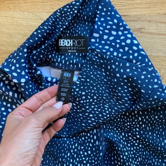 Beach Riot Twist Top and Piper Bottoms Splatter Set - Picture 5 of 5